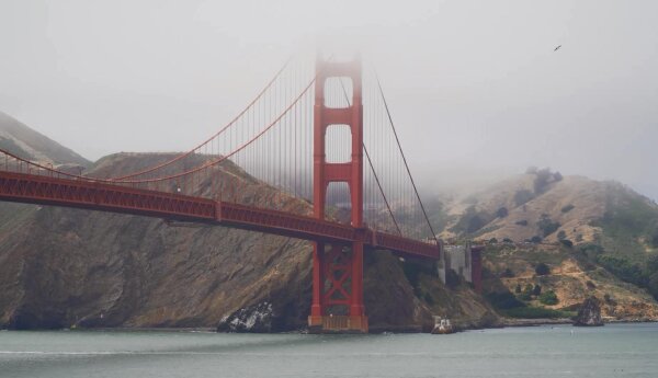 Most Golden Gate i Pacyfik